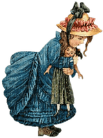 Little Victorian Girl - Free PNG