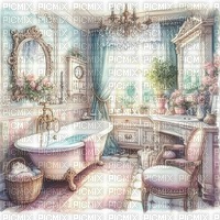 bath room background - PNG gratuit