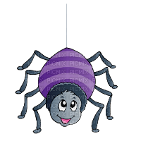 Kaz_Creations Cartoon Funny Spiders - png gratis