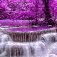 картинка водопад - Gratis animerad GIF