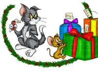 christmas tom jerry - δωρεάν png