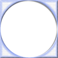 soave frame circle transparent blue white