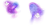 purple butterfly flare pink gradient - PNG gratuit