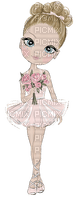 kikkapink doll ballerina - PNG gratuit