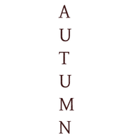 text autumn automne