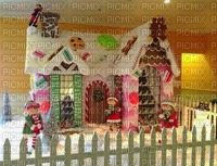 Gingerbread house - kostenlos png