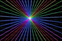 rainbow lasers background - ücretsiz png