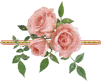 bordura Melly ruža - GIF animé gratuit