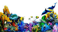 underwater frame by nataliplus - png grátis