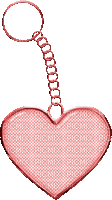Kaz_Creations Deco Heart Love Hanging Dangly Things Colours - Gratis animerad GIF
