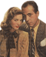 Lauren Bacall,Humphrey Bogart - Free PNG