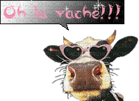 vache - GIF animasi gratis