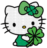 Hello kitty saint Patrick St Patrick’s Day