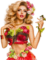 Y.A.M._Spring Summer woman girl - PNG gratuit