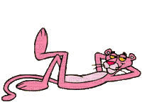 Pink Panther - Δωρεάν κινούμενο GIF