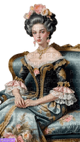 vintage woman chair - 無料png