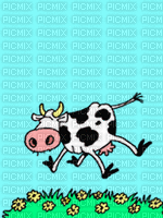 crazy cow - Безплатен анимиран GIF