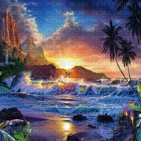 background sea by nataliplus - PNG gratuit