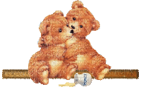 teddy bear toy gif deco tube sweet - GIF animé gratuit