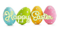Happy Easter.text.eggs.Victoriabea - png grátis