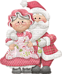 Santa and Mrs. Clause - png gratis