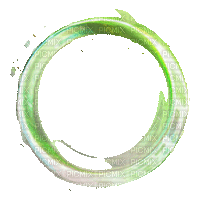 green circle (created with gimp) - GIF animé gratuit