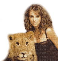 loly33 femme lion - besplatni png