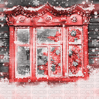 soave background animated winter christmas vintage - GIF animé gratuit