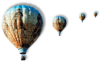 montgolfière - png gratis