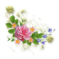 deco- flowers - ücretsiz png