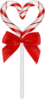 Kaz_Creations Valentine Deco Love Hearts Lollipop Candy Ribbons Bows - zadarmo png