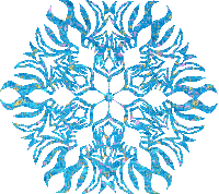 Snowflake - GIF animado gratis
