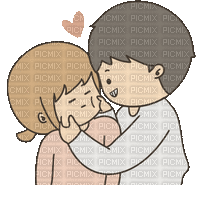 Couple Love - Animovaný GIF zadarmo