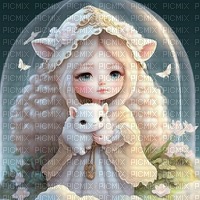 Fantasy baby girl by papuzzetto - ücretsiz png