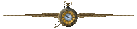 steampunk steel clock line corner frame - 無料のアニメーション GIF
