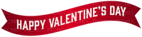 Kaz_Creations Valentine Deco Love Text Banner - PNG gratuit