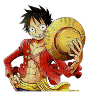 ♡§m3§♡ d luffy monkey red cartoon male - png gratuito