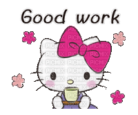 Hello Kitty, гиф, Карина - Zdarma animovaný GIF
