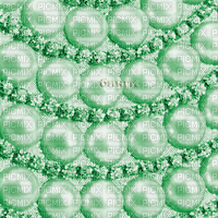Y.A.M._Vintage jewelry backgrounds green - GIF animé gratuit