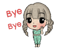 bye bye - 免费动画 GIF