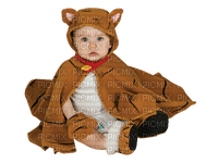 baby in animal suit bp - ilmainen png