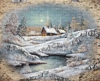Background winter - безплатен png