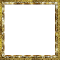 Double Gold Light Frame - Free animated GIF