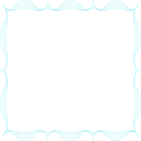turquise cadre frame - kostenlos png