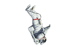 Astronauta - Бесплатный анимированный гифка