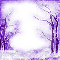 Winter.Frame.Purple - KittyKatLuv65 - фрее пнг