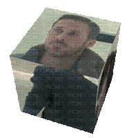 ryan gosling cube - Безплатен анимиран GIF