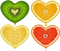 fruit hearts Bb2 - Free PNG