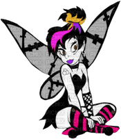 goth tinkerbell - PNG gratuit