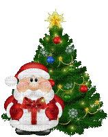 Sapin -Christmas-Père Noël-Santa Claus